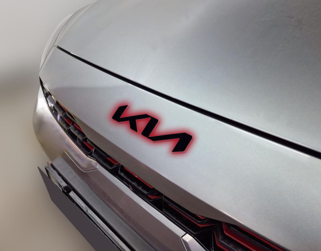 Наклейка на логотип передний для Kia K3 I Рестайлинг
