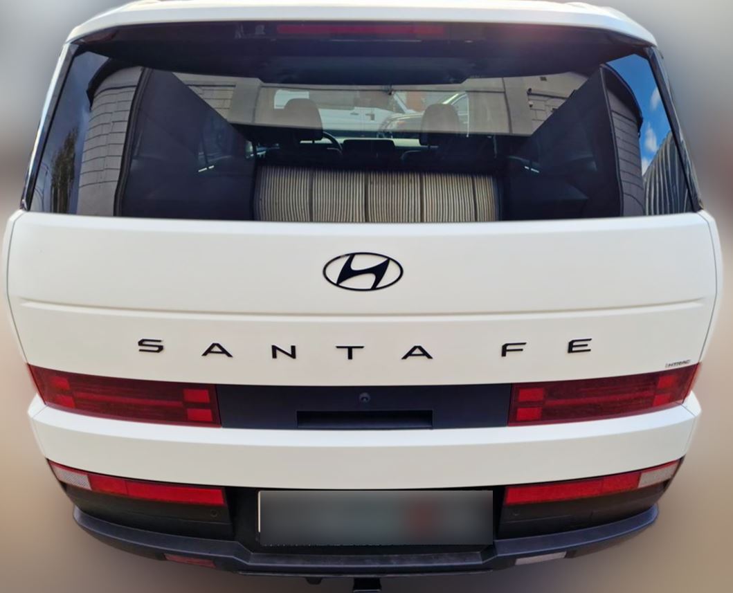 Наклейка на задний логотип для Hyundai Santa Fe V (MX5)