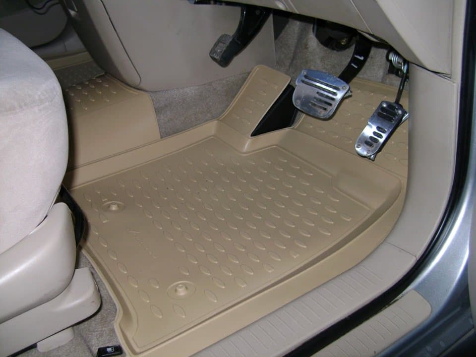Коврики в салон полиуретан 3шт для Cadillac SRX II