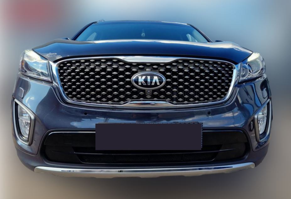 Накладка на передний бампер для Kia Sorento III Prime