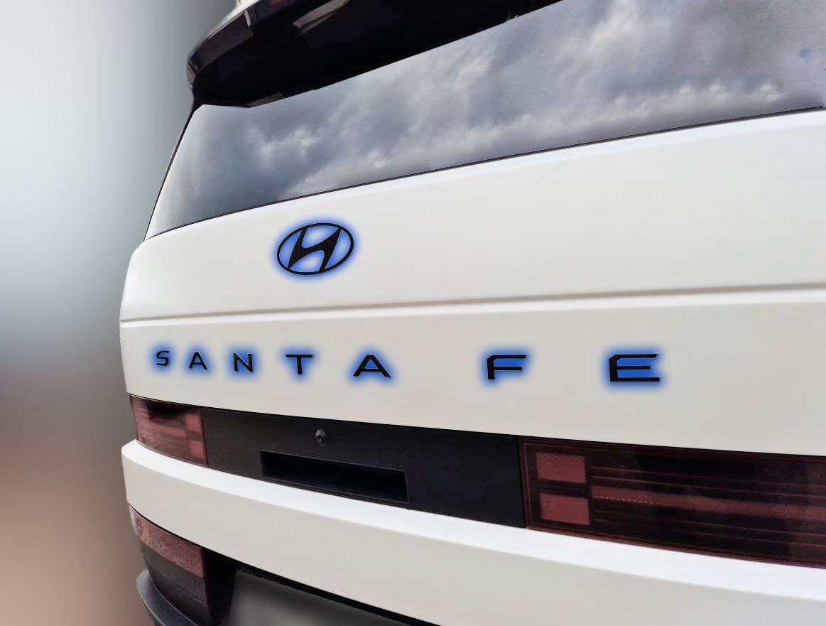 Набор декоров (ручки, логотипы, буквы, зеркала, решетка) для Hyundai Santa Fe V (MX5)