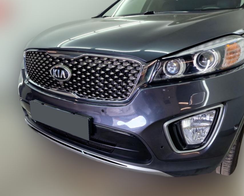 Накладка на передний бампер для Kia Sorento III Prime