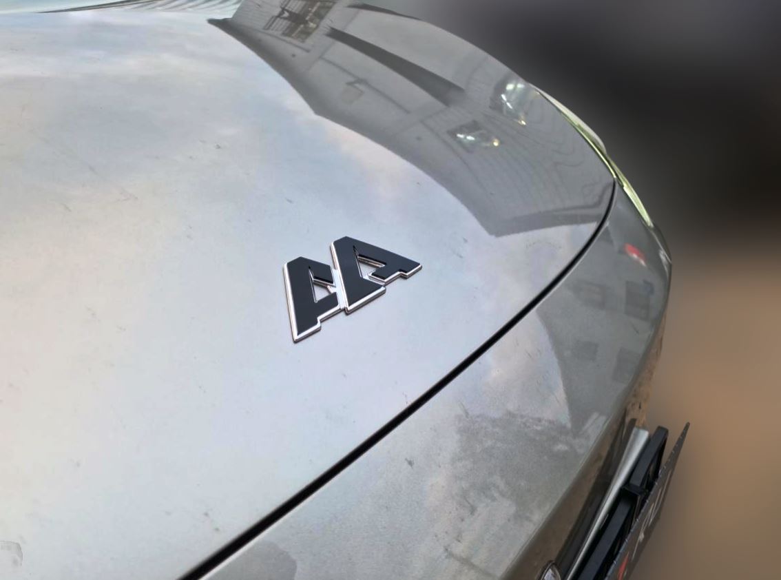 Наклейка на логотип для Амберавто А5 I