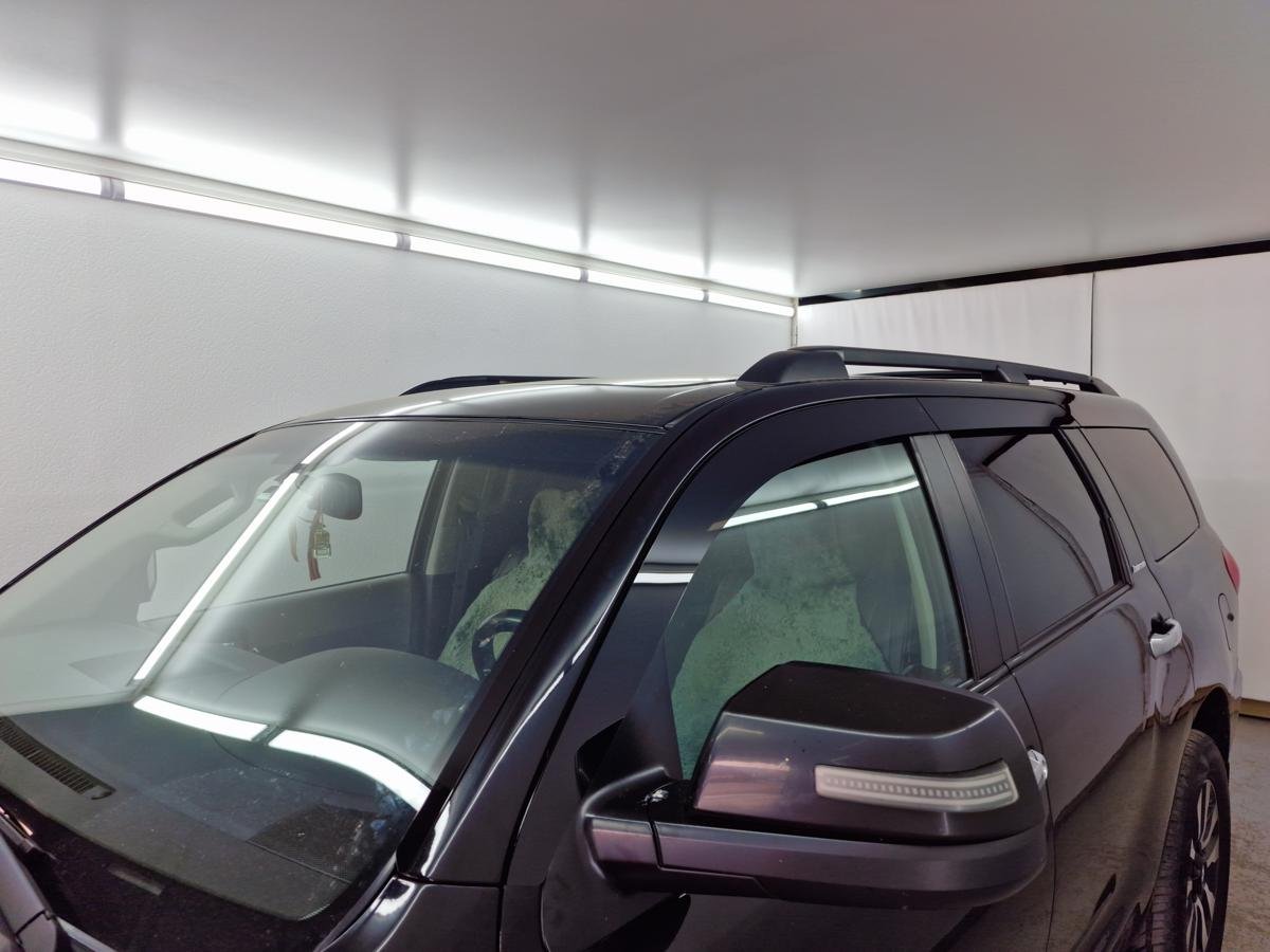 Водосток лобового стекла Премиум для Toyota Sequoia II Рестайлинг