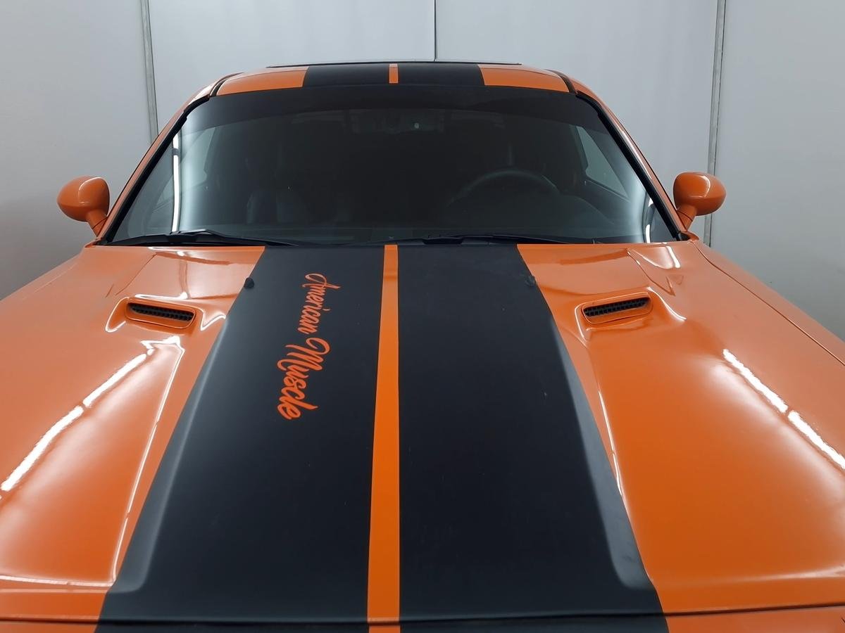 Дефлектор (водосток) лобового стекла для Dodge Challenger III Рестайлинг 2