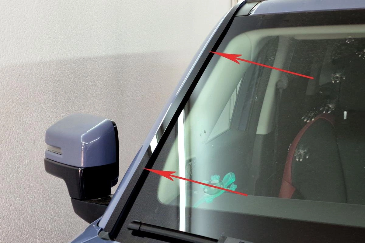 Водосток лобового стекла Премиум для Haval H3 I Рестайлинг