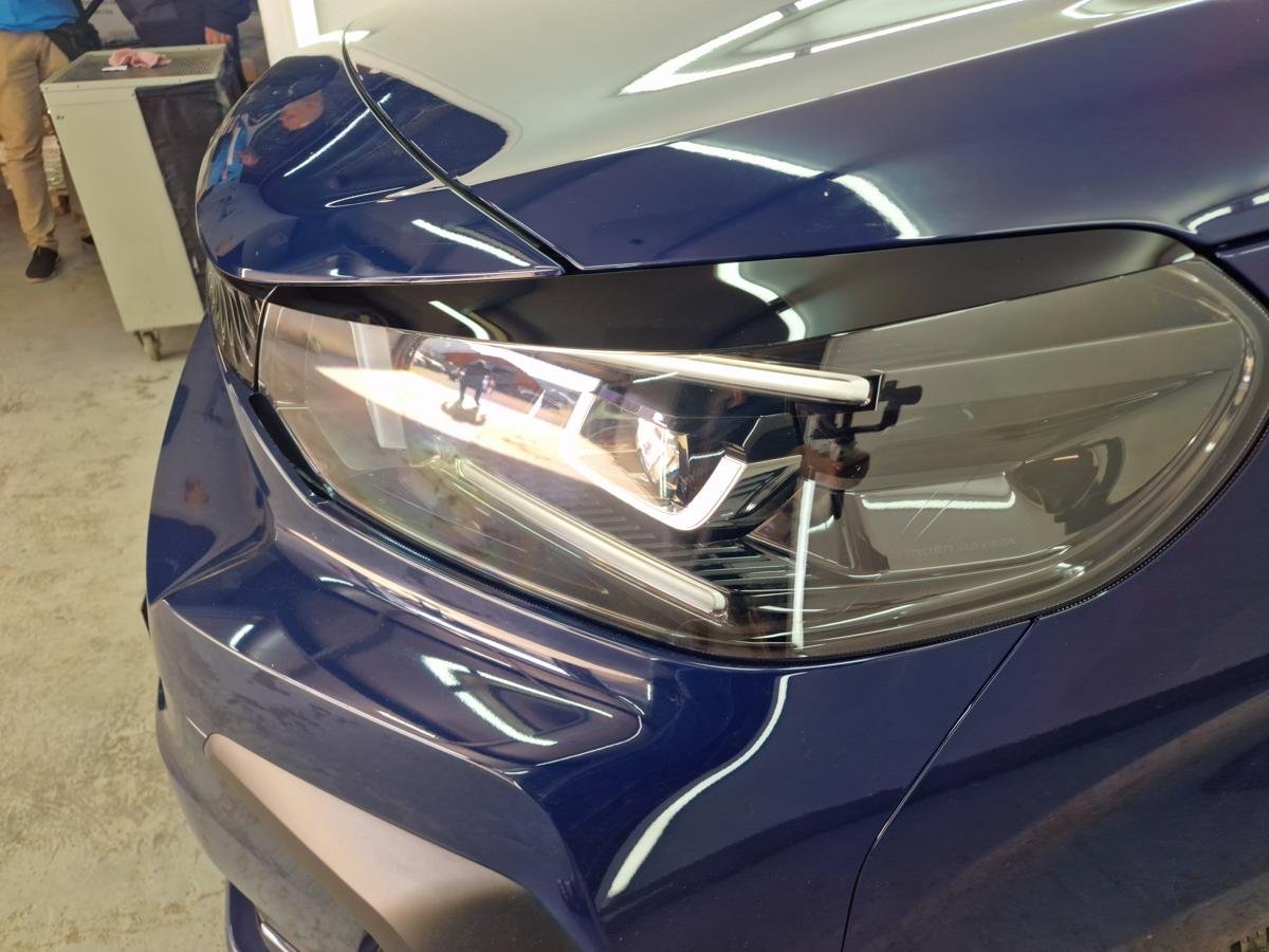 Накладки на фары для Citroen SpaceTourer I Рестайлинг