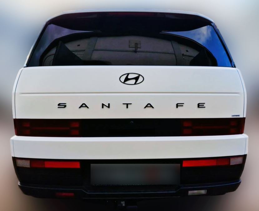 Наклейка на задний логотип для Hyundai Santa Fe V (MX5)