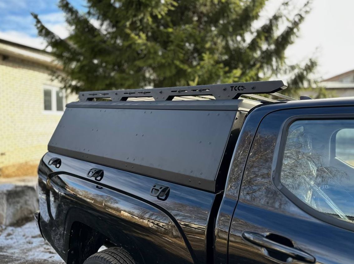 Экспедиционный багажник на крышу кунга черный для УАЗ Patriot I Рестайлинг 3