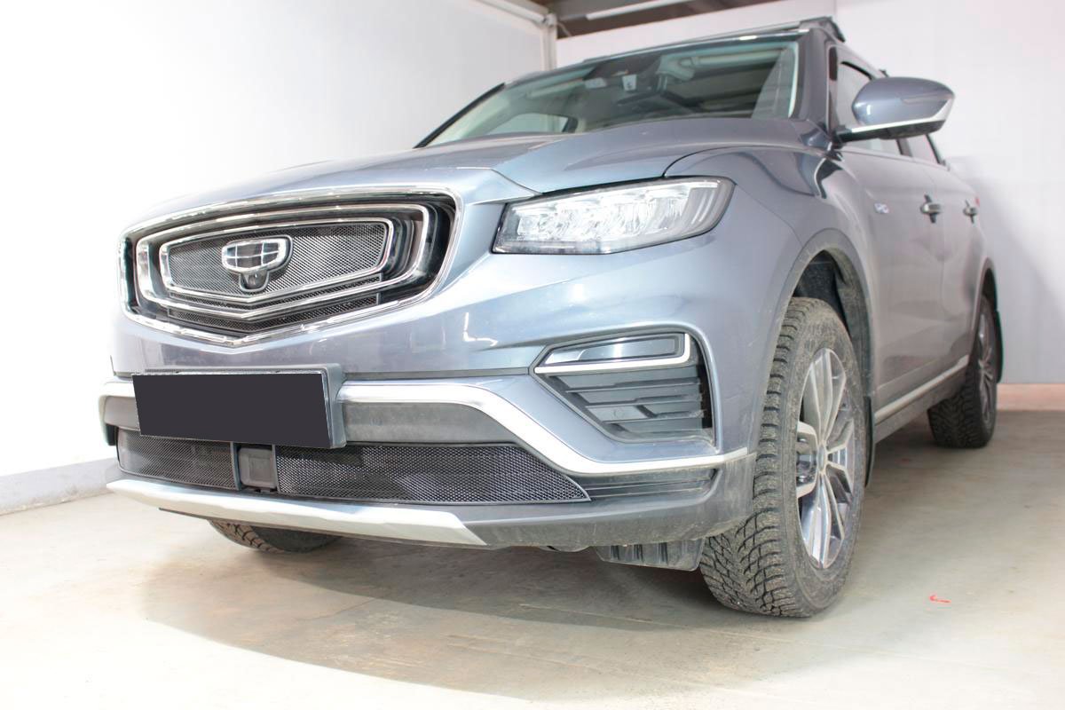 Защитная сетка радиатора низ для Belgee X70 I