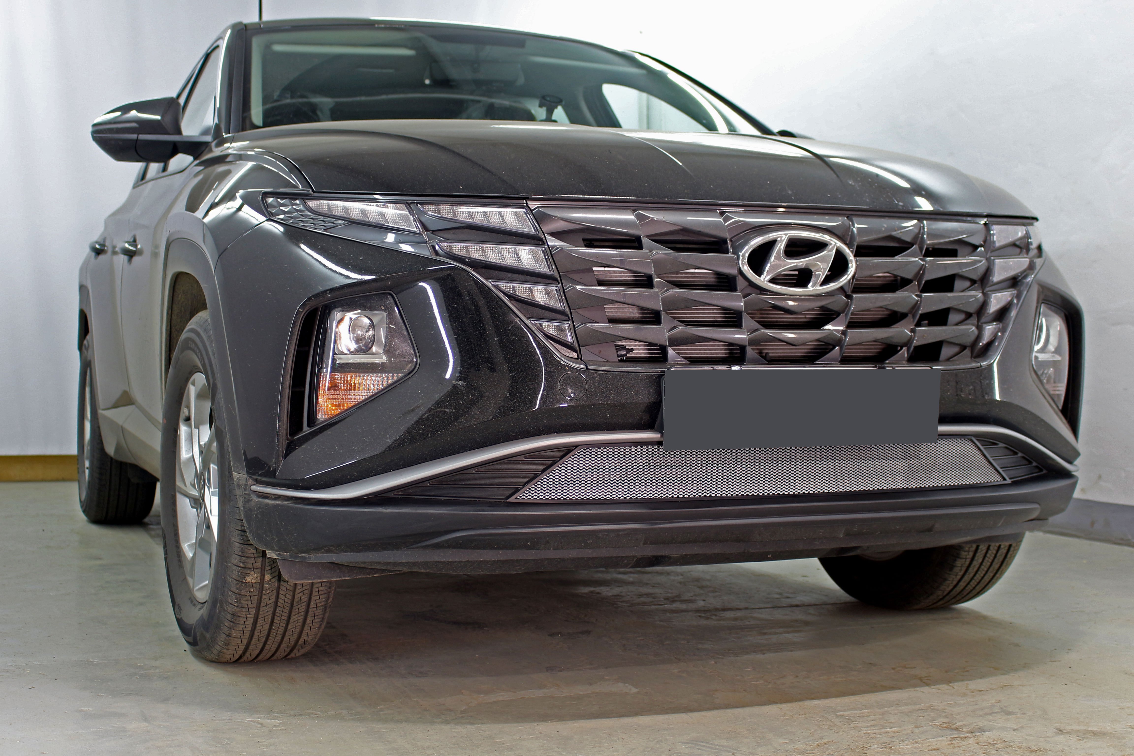 Защитная сетка радиатора низ для Hyundai Tucson IV Рестайлинг