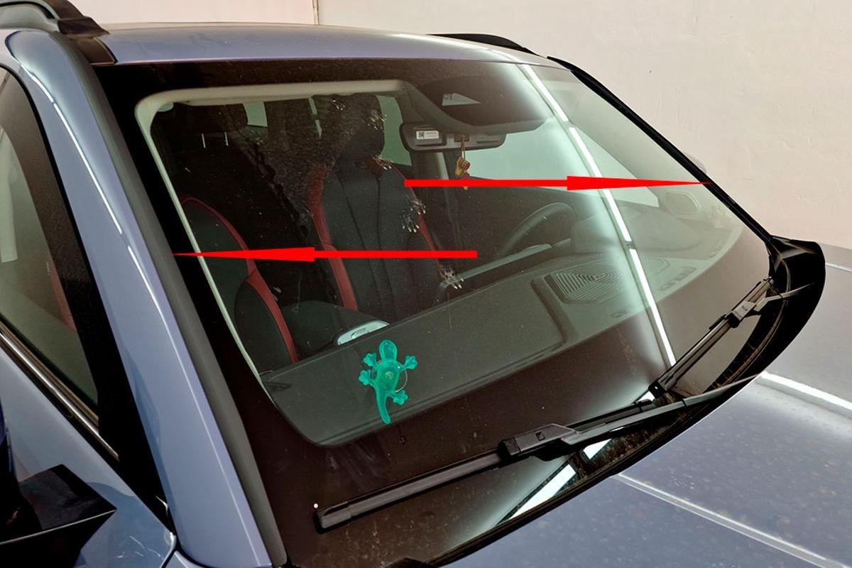 Дефлектор (водосток) лобового стекла для Haval H3 I Рестайлинг