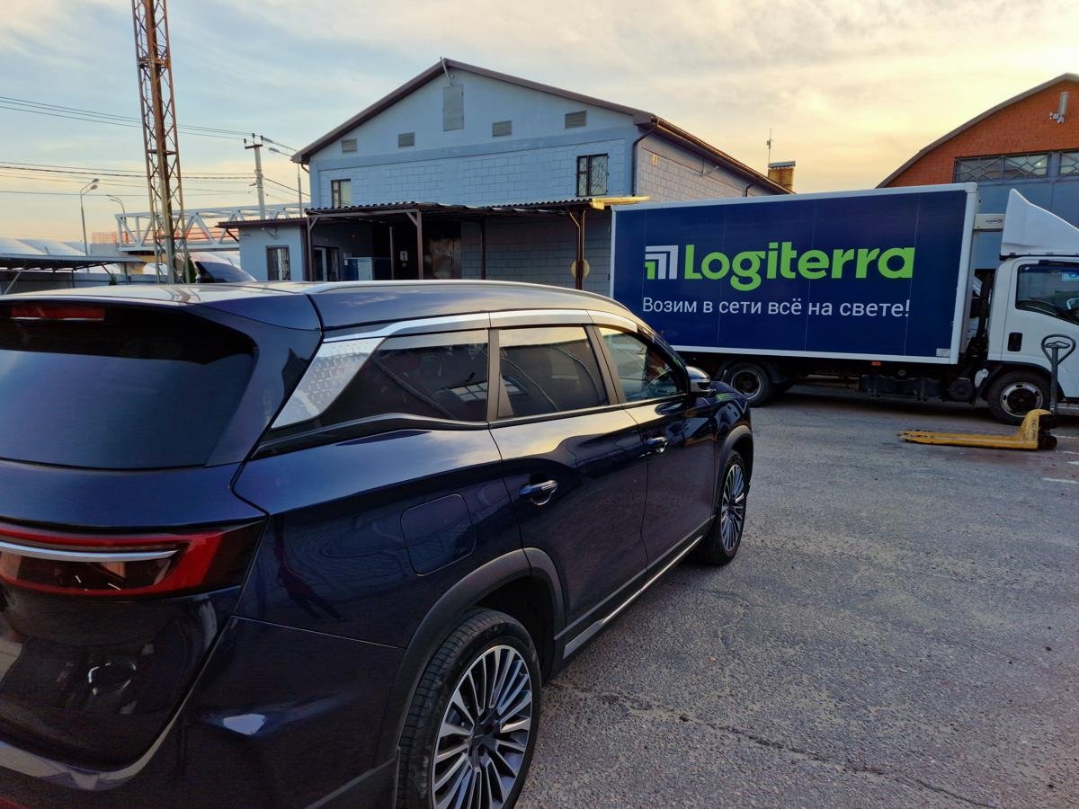 Дефлекторы окон 2D с хром накладками 6 шт. для Soueast S09 I