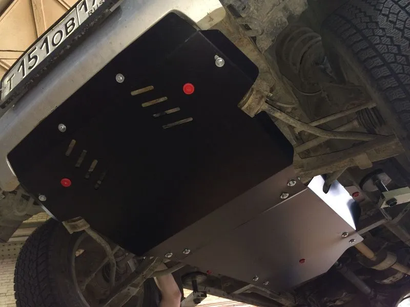 Защита картера и КПП для Mitsubishi Pajero iO