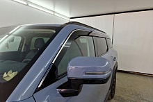 Дефлекторы окон 2D с хром накладками 6 шт. для Haval H3 I Рестайлинг