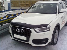 Дефлектор капота темный для Audi Q3 I (8U)