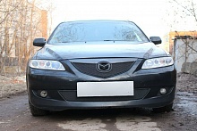 Защитная сетка радиатора низ для Mazda 6 I (GG)