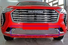 Зимняя заглушка радиатора на стяжке низ для Haval Jolion I