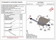 Защита РК для Nissan Patrol VI (Y62) Рестайлинг