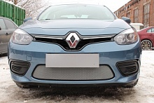 Защитная сетка радиатора низ для Renault Fluence I Рестайлинг