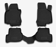 Коврики 3D в салон полиуретан 4 шт для Volkswagen Golf VI
