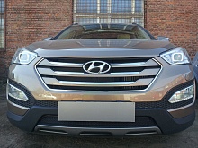 Защитная сетка радиатора для Hyundai Santa Fe III