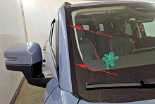 Водосток лобового стекла Премиум для Haval H3 I Рестайлинг