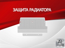 Защита радиатора для Hyundai Terracan I