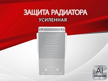 Защита радиатора для Sollers Argo