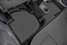 Коврики 3D в салон полиуретан 4шт для Hyundai Elantra V (MD) Рестайлинг