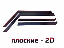 Дефлекторы окон 2D 4 шт. для Suzuki Jimny IV