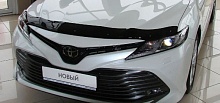 Дефлектор капота темный для Toyota Camry VIII (XV70) Рестайлинг