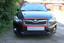 Защитная сетка радиатора верх для Subaru XV I Рестайлинг