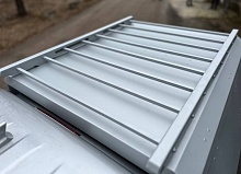 Экспедиционный багажник на крышу кунга серебряный для Sollers ST8