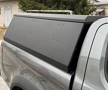 Кунг алюминий черный Premium 2мм с рейлингами на крышу для Sollers ST8