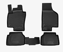 Коврики 3D в салон полиуретан 4 шт для Volkswagen Tiguan I Рестайлинг