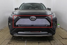 Защитная сетка радиатора верх для Toyota RAV4 V (XA50)