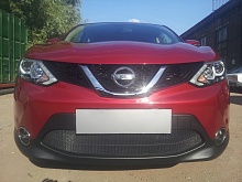 Защитная сетка радиатора для Nissan Qashqai II