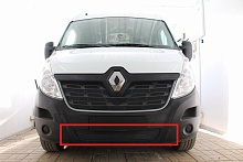 Защитная сетка радиатора низ для Renault Master III Рестайлинг