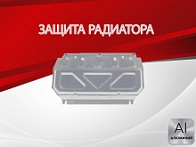 Защита радиатора для Mitsubishi L200 IV
