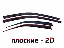 Дефлекторы окон 2D 4 шт. для Lexus UX I