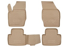 Коврики 3D в салон полиуретан 4 шт для Volvo XC90 I Рестайлинг