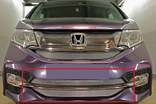 Защитная сетка радиатора низ для Honda Stepwgn V