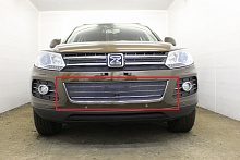 Защитная сетка радиатора низ для Zotye T600