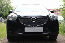 Защитная сетка радиатора верх для Mazda CX-5 I Рестайлинг