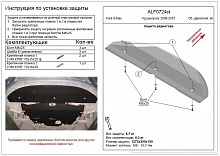 Защита радиатора для Ford S-MAX I Рестайлинг