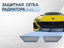 Защитная сетка радиатора низ 2 части для Changan UNI-V