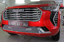 Зимняя заглушка радиатора к съемной сетке низ для Haval Jolion I