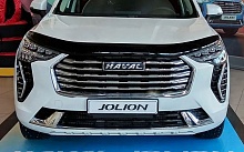 Дефлектор капота темный для Haval H9 I Рестайлинг