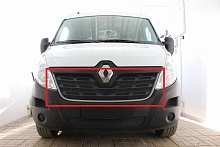 Защитная сетка радиатора верх для Renault Master III Рестайлинг